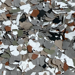 Flakes for Epoxy Resin Floor Coatings 1/4'', 40lbs (18.1kg) | High Quality | Garage Floor Paint Chips