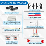 Complete Floor Epoxy & Polyaspartic Installation Accessory Kit