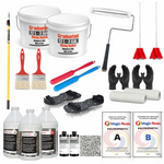 Magic Resin | Medium Flakes Coverage | Durable Floor Epoxy Resin & Polyaspartic DIY Kit | UV-Stable | Non-Yellowing for Garage, Basement & Commercial Floor