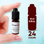 Transparent Pigment Dye - 24 Colors - 10ml each bottle