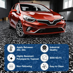Magic Resin | Full Flakes Coverage | Professional Durable Floor Epoxy Resin & Polyaspartic DIY Kit | UV-Stable | Non-Yellowing for Garage, Basement & Commercial Floor