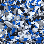 Flakes for Epoxy Resin Floor Coatings 1/4'', 40lbs (18.1kg) | High Quality | Garage Floor Paint Chips