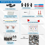 Magic Resin | Medium Flakes Coverage | Durable Floor Epoxy Resin & Polyaspartic DIY Kit | UV-Stable | Non-Yellowing for Garage, Basement & Commercial Floor