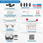Magic Resin | Medium Flakes Coverage | Durable Floor Epoxy Resin & Polyaspartic DIY Kit | UV-Stable | Non-Yellowing for Garage, Basement & Commercial Floor