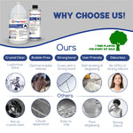 .75 Gallon (2.85 L) | 2" Deep Pour, Casting & Art | Clear Epoxy Resin Kit | Free Shipping - Magic Resin USA