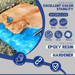 2 Gallon | Table Top & Art Clear Coating Epoxy Resin Kit | Free Express Shipping - Magic Resin USA