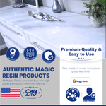 1 Gallon | Table Top & Art Clear Coating Epoxy Resin Kit | Free Express Shipping - Magic Resin USA